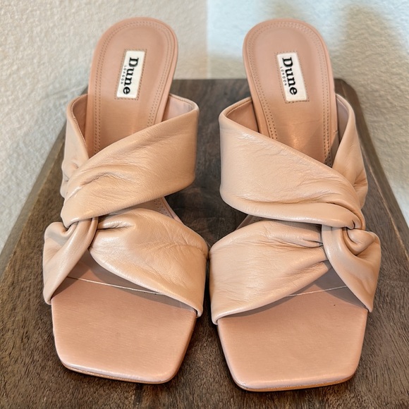 DUNE LONDON MAGNET TWIST KNOT HEELED SANDALS Size EUR 40 US 9 - Picture 3 of 10